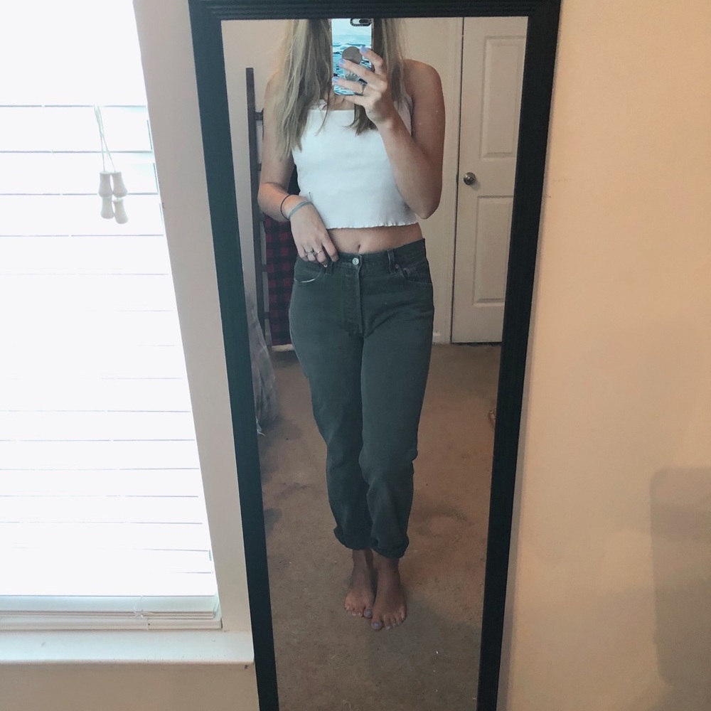Black Levi 501 jeans